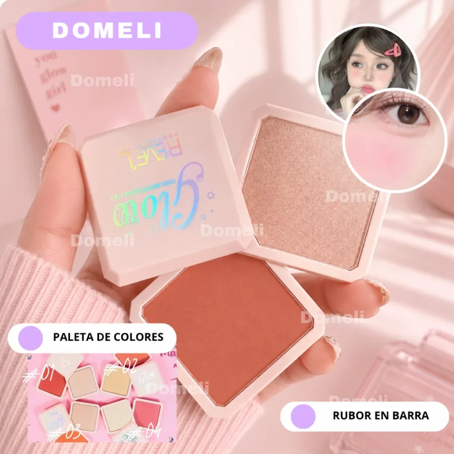 Glow Highlighter Blush 2 In 1