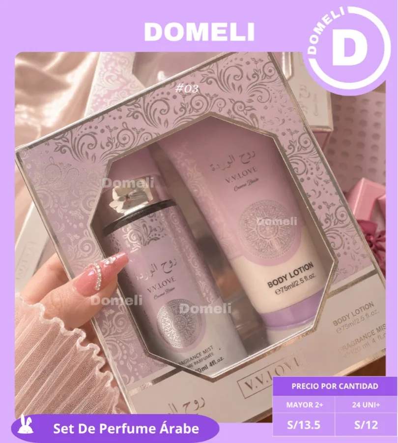Set de perfume árabe